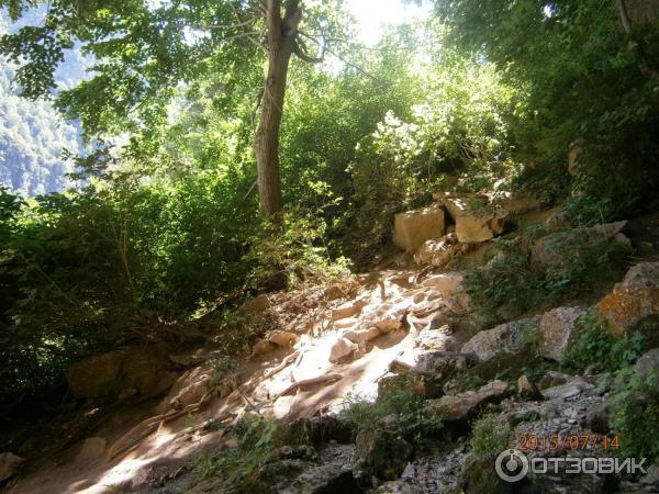 Гегский водопад (Абхазия, Гудаутский район) фото