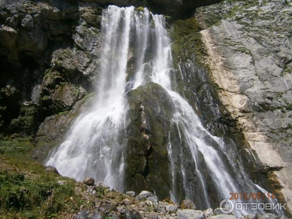 Гегский водопад (Абхазия, Гудаутский район) фото