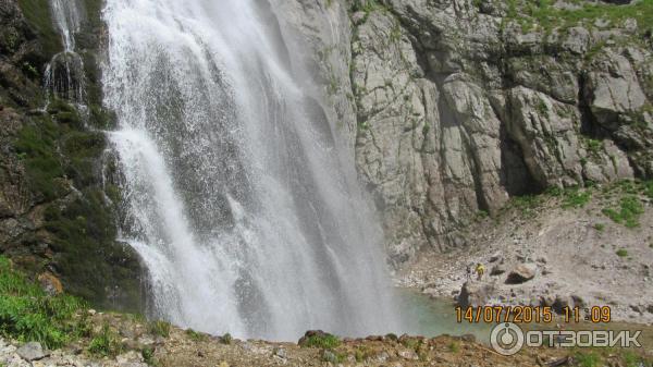 Гегский водопад (Абхазия, Гудаутский район) фото