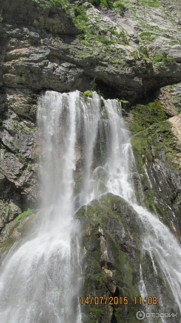 Гегский водопад (Абхазия, Гудаутский район) фото