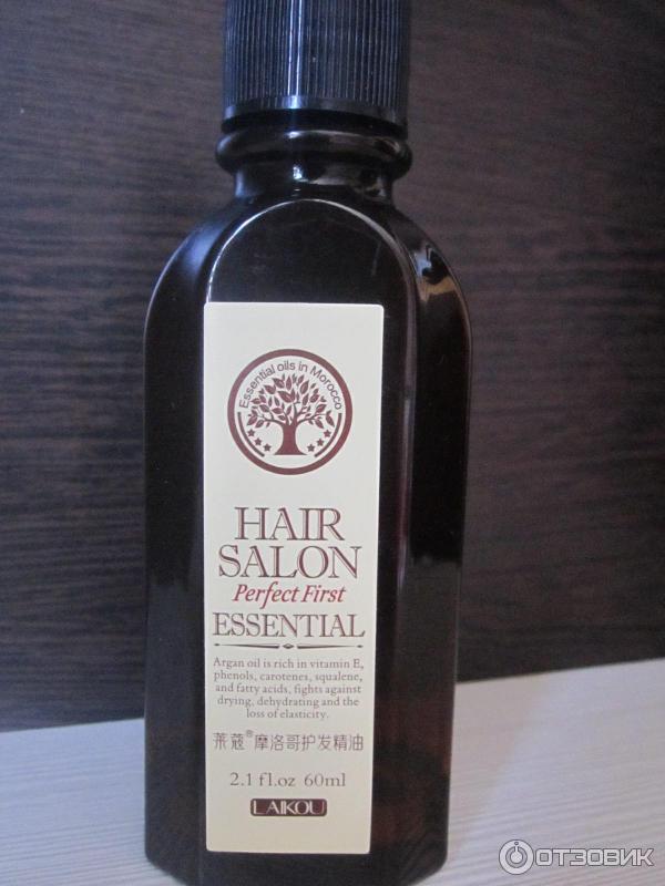 Масло для волос Laikou Hair Salon Essential Argan oil фото