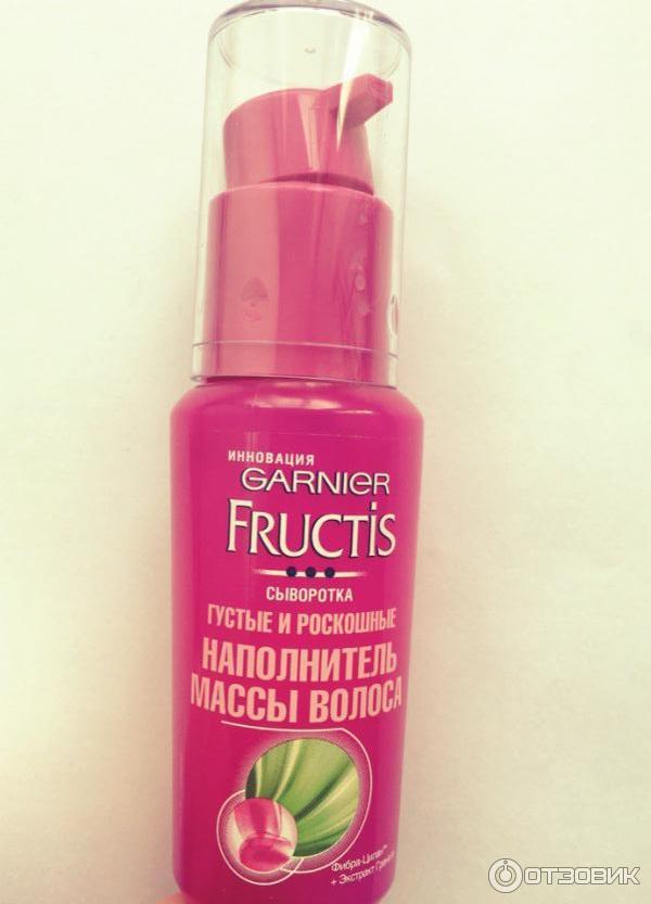 Сыворотка для волос Garnier Fructis Наполнитель массы волоса фото