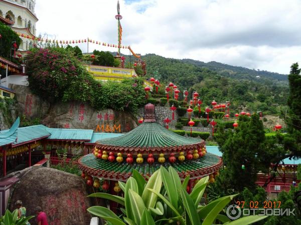 Храм Kek Lok Si в Малайзии, остров Пенанг