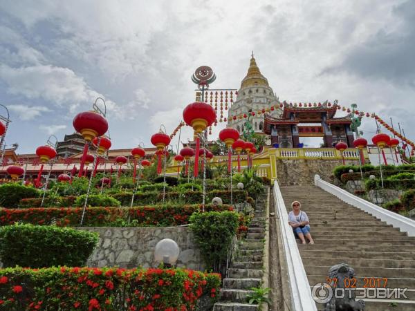 Храм Kek Lok Si в Малайзии. Остров Пенанг.