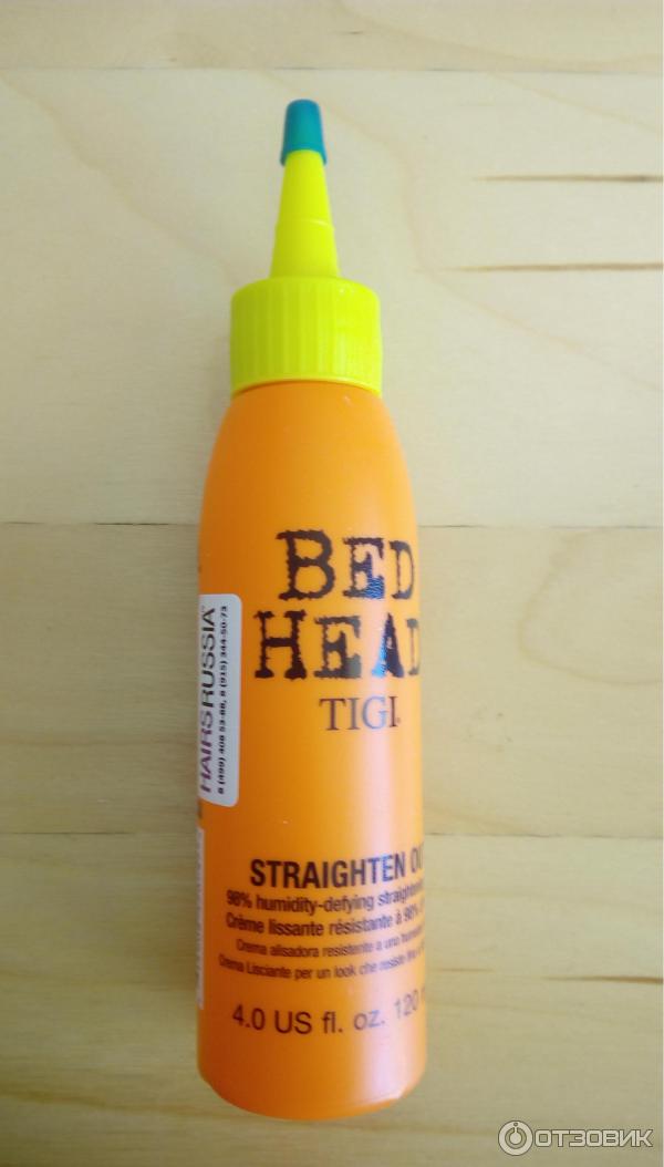 Термоактивный разглаживающий крем Tigi Bed Head Straighten out фото