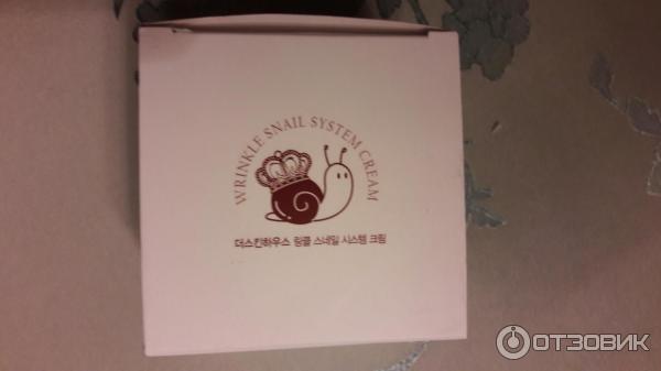 Улиточный крем для лица The Skin House Wrinkle Snail System Cream фото