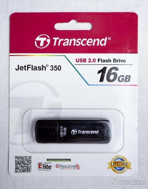 USB flash drive Transcend JetFlash 350 фото