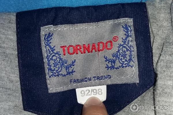 Детский демисезонный костюм Tornado фото