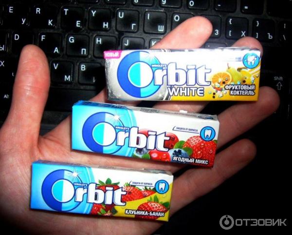 Жевательная резинка Orbit фото