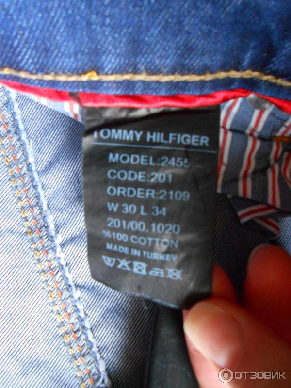 Джинсы мужские Tommy Hilfiger фото