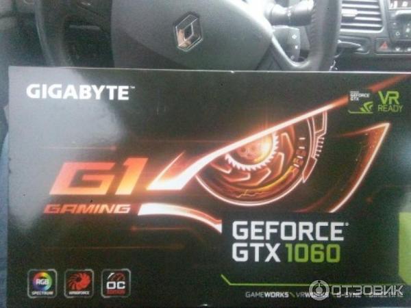 Видеокарта Gigabyte Geforce GTX 1060 G1 Gaming фото