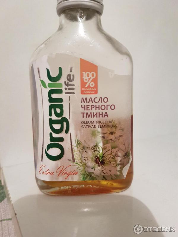 Масло черного тмина Organic life Extra Virgin фото