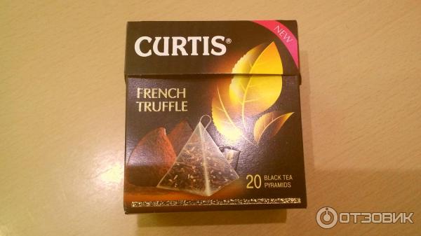 Чай черный Curtis French Truffle Французский трюфель в пирамидках фото