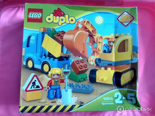 Конструктор Lego Duplo Грузовик и гусеничный экскаватор 10812 фото