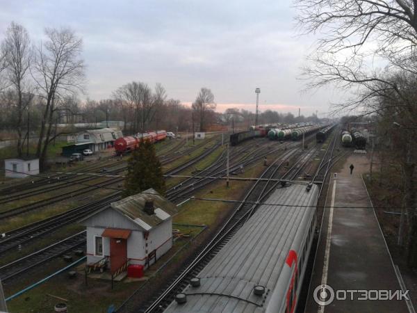 Железнодорожный вокзал г. Великие Луки (Россия) фото