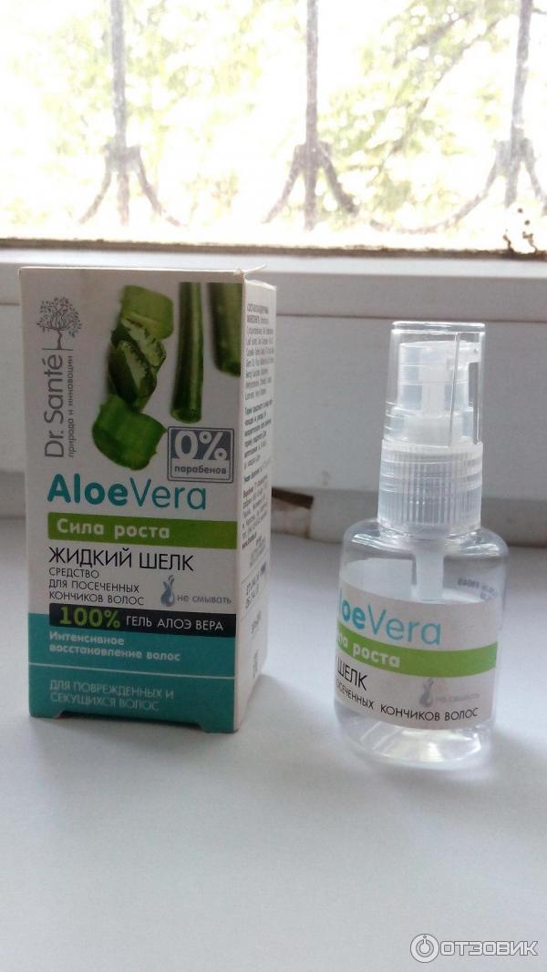 Средство для посеченных кончиков волос от Dr. Sante Aloe Vera фото