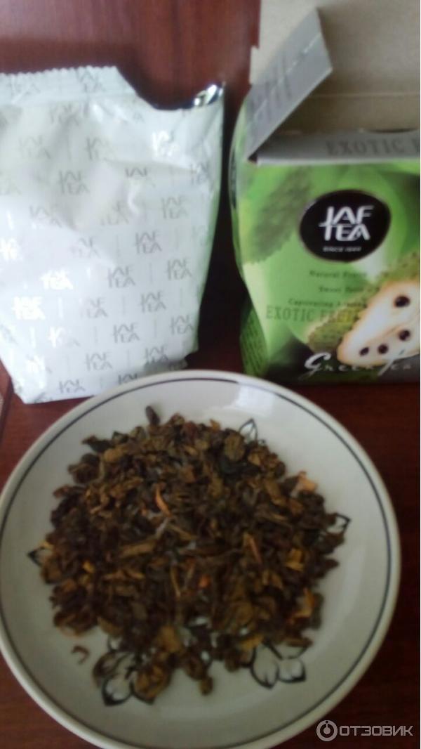 Чай зеленый листовой Jaf Tea Exotic Fruit фото