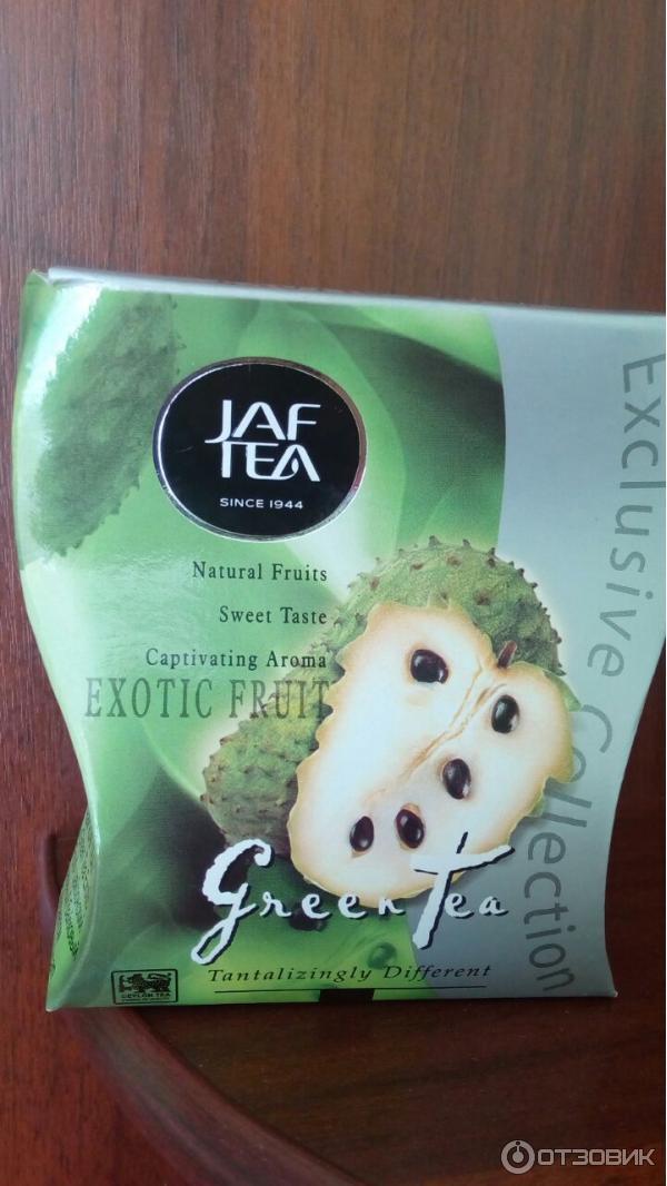 Чай зеленый листовой Jaf Tea Exotic Fruit фото