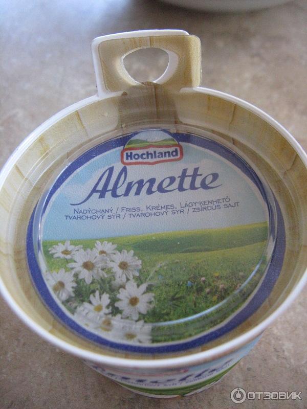 Творожный сыр Almette Сливочный фото