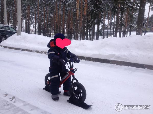 На беговеле