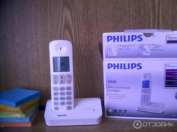 DECT-телефон Philips D4001W/51 фото