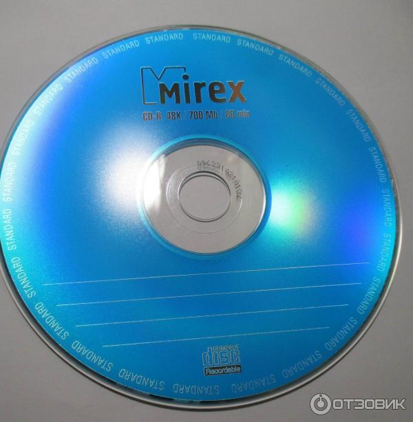 Диск CD-R Mirex Standart