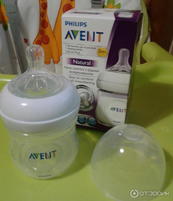 Бутылочка для кормления Philips Avent Natural фото