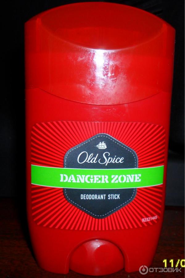 Твердый дезодорант Old Spice Danger Zone фото