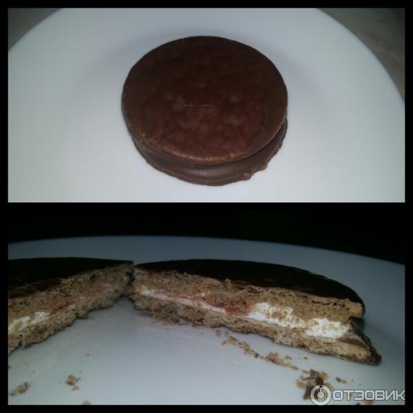 Печенье Wagon Wheels с суфле и джемом фото