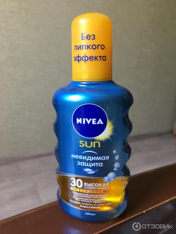 Солнцезащитный спрей Nivea Sun фото