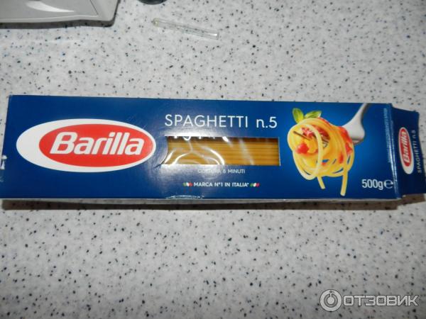 Макаронные изделия Barilla фото