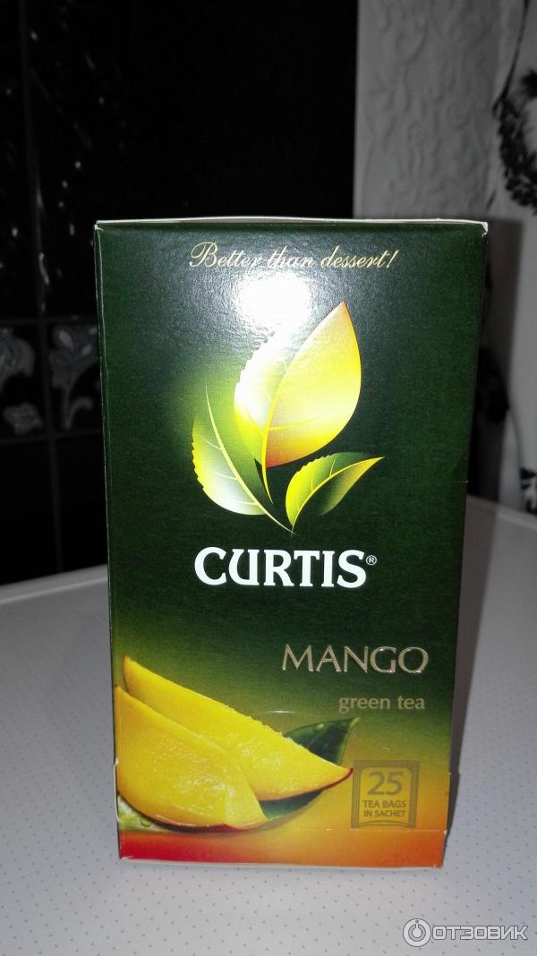 Зеленый чай Curtis Mango Green Tea фото