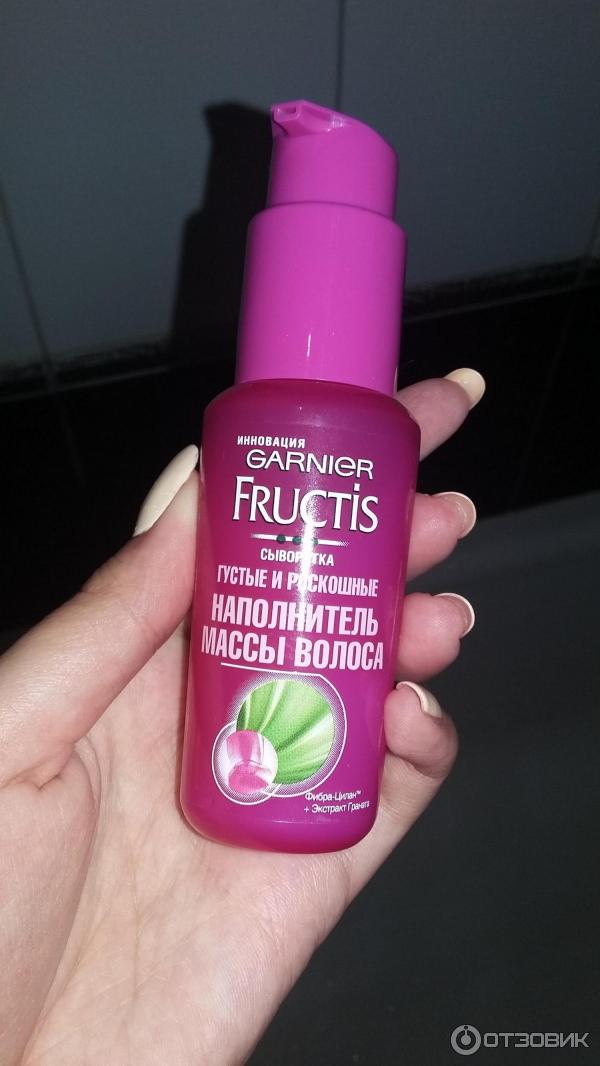 Сыворотка для волос Garnier Fructis Наполнитель массы волоса фото