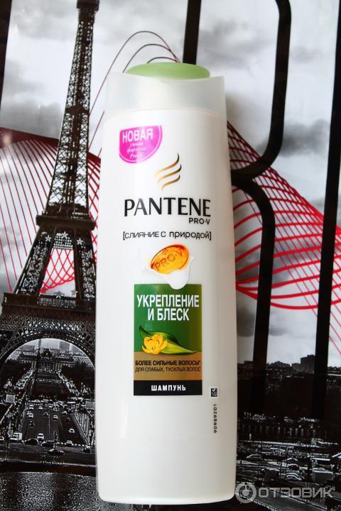 Шампунь Pantene PRO-V Слияние с Природой Укрепление и блеск фото