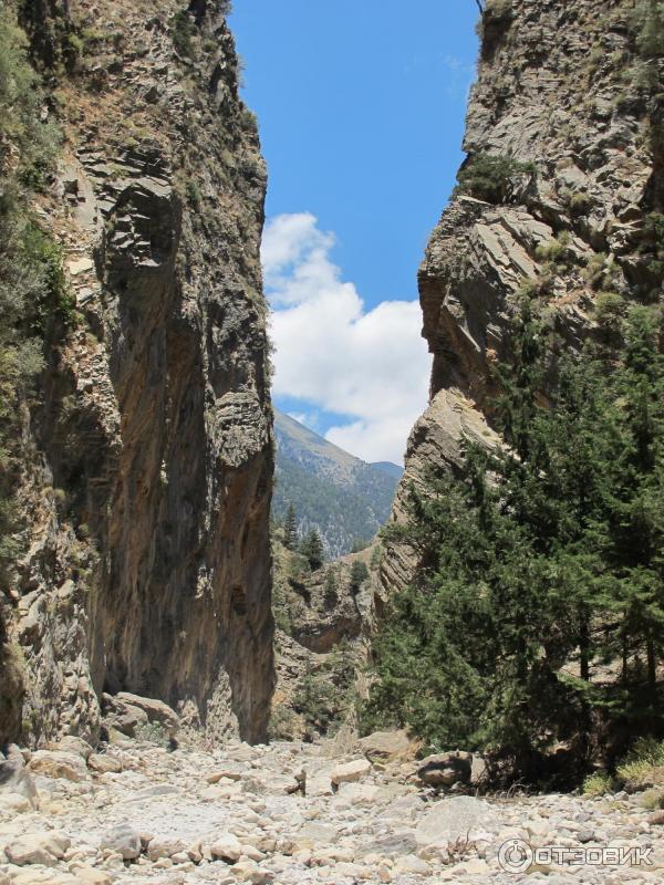 Самарийское ущелье (Греция, о. Крит) фото