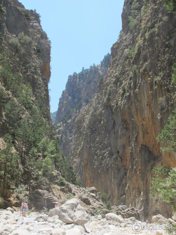 Самарийское ущелье (Греция, о. Крит) фото