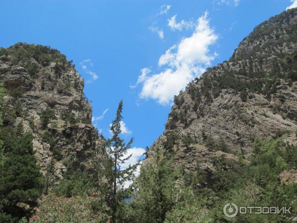 Самарийское ущелье (Греция, о. Крит) фото