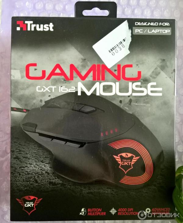 Игровая компьютерная мышь Trust GXT 162 Optical Gaming Mouse фото