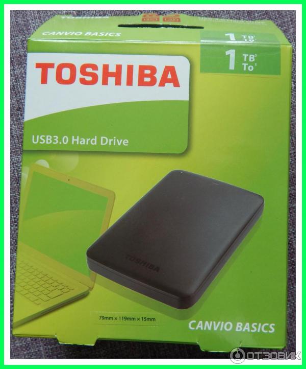 Внешний жесткий диск Toshiba Canvio Basics 1 TB фото