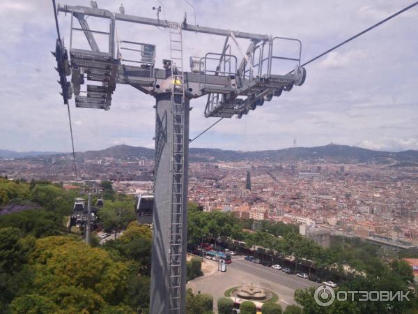 Канатная дорога Teleferis de Montjuic (Испания, Барселона) фото