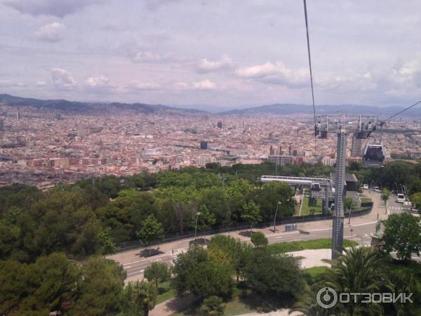 Канатная дорога Teleferis de Montjuic (Испания, Барселона) фото