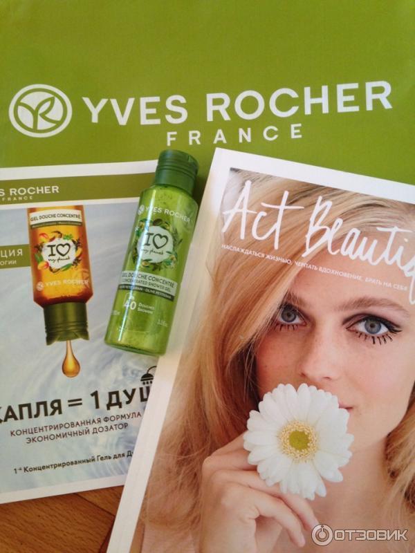 Концентрированный гель для душа Yves Rocher фото