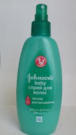 Спрей для волос Johnson's Baby "Легкое расчесывание" фото