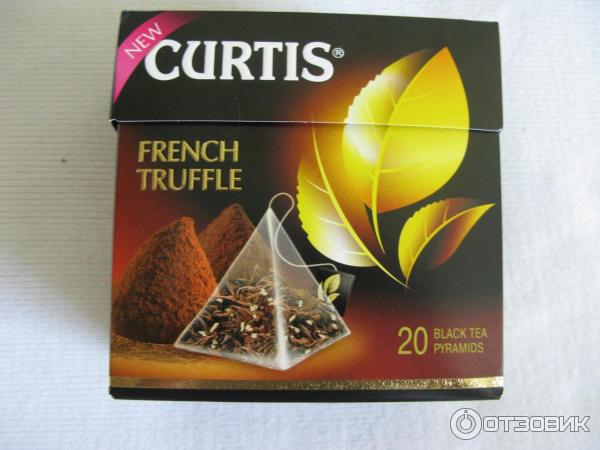 Чай черный Curtis French Truffle Французский трюфель в пирамидках фото