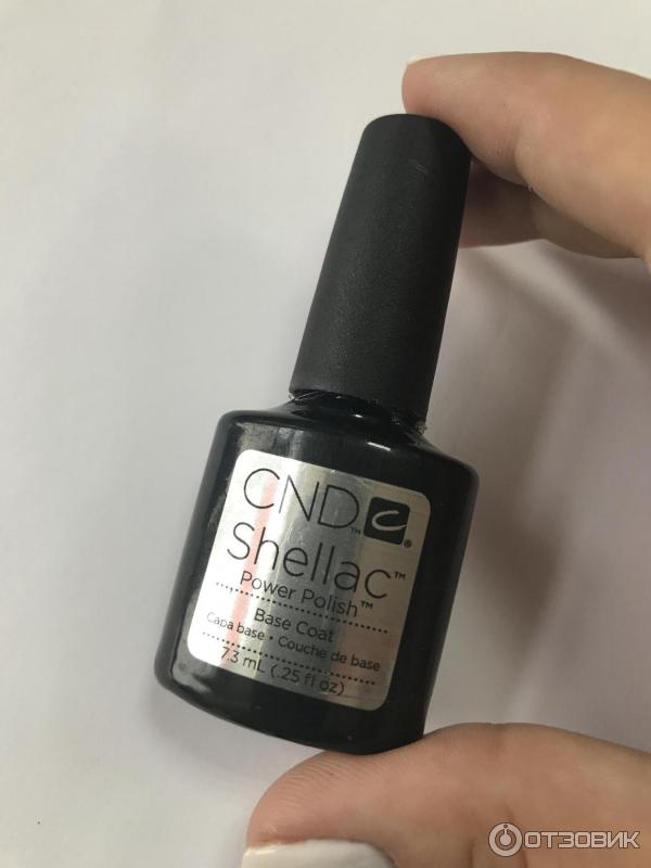 Базовое покрытие CND Shellac UV Base Coat фото