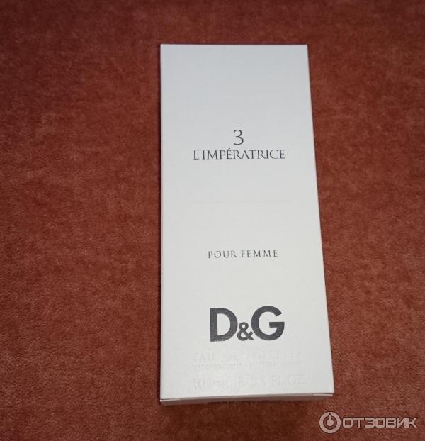 Туалетная вода D&G L'Imperatrice фото