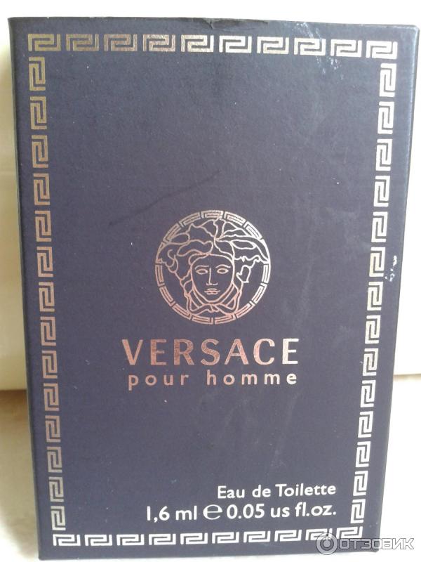 Туалетная вода для мужчин Versace Pour Homme фото