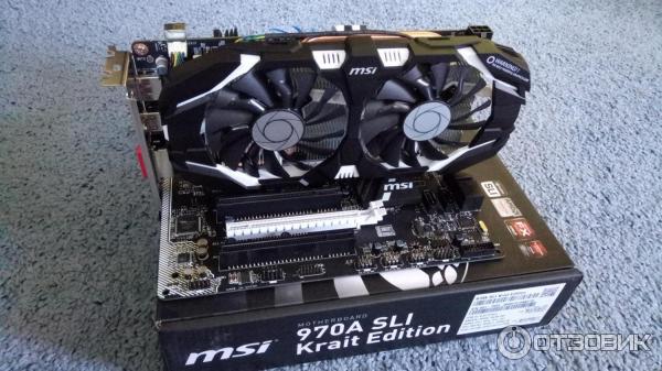 Видеокарта MSI GeForce GTX 1060 OC фото