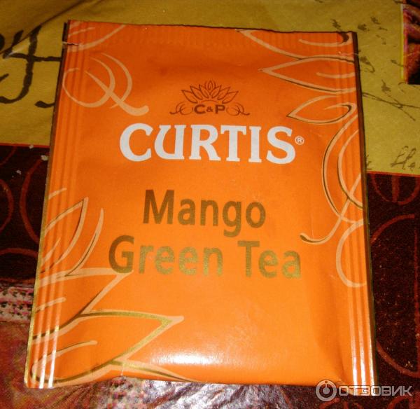 Зеленый чай Curtis Mango Green Tea фото