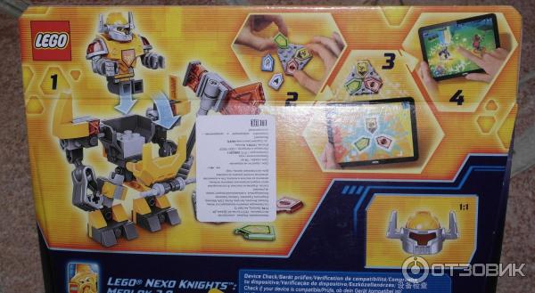 Конструктор 70365 Lego nexo Knights